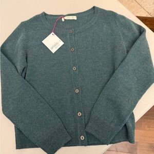 New Hello Alyss - Anais & I Amelie Cardigan in Sage - 6Y